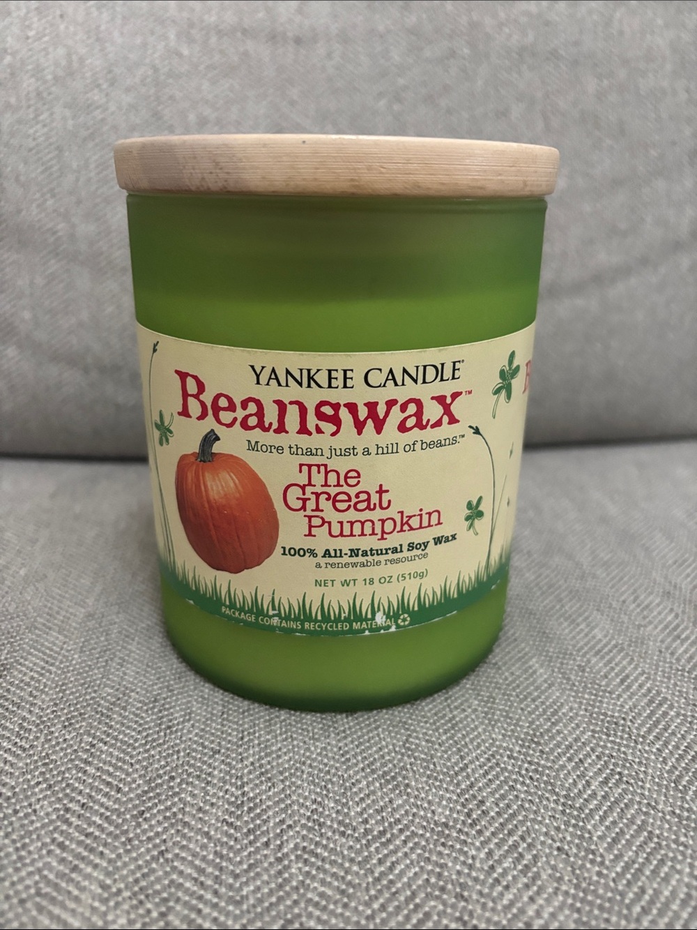 New Yankee Candle Beanswax “The Great Pumpkin”🎃